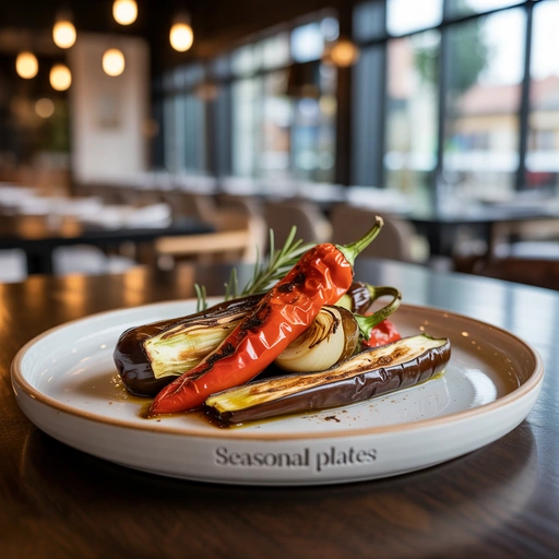 烤红椒茄子洋葱