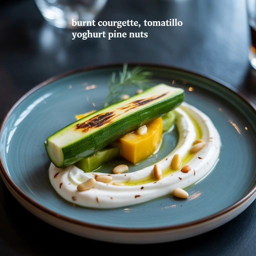 烤西葫芦配酸奶