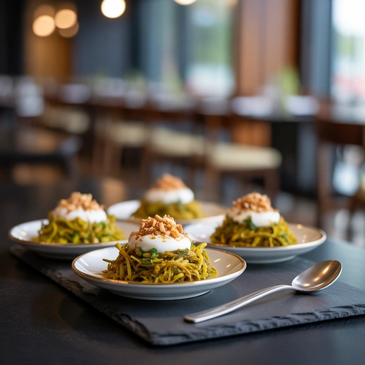 炭烤韭葱印度风味